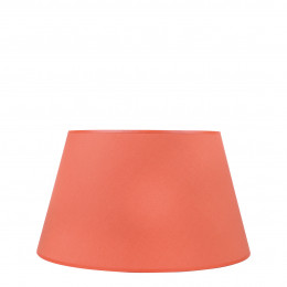 Abat-jour conique orange brûlé - Diam. 40 cm