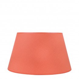 Abat-jour conique orange brûlé - Diam. 45 cm
