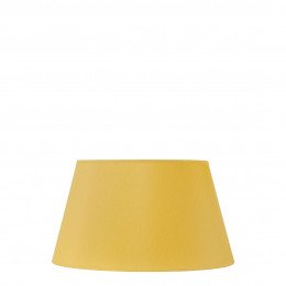 Abat-jour conique safran - Diam. 35 cm