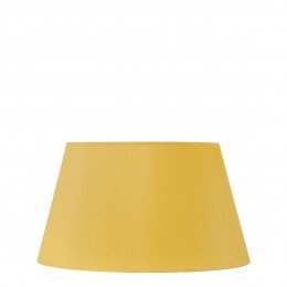 Abat-jour conique safran - Diam. 40 cm