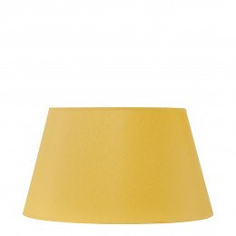 Abat-jour conique safran - Diam. 45 cm