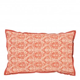 Coussin ADELE orange brûlé