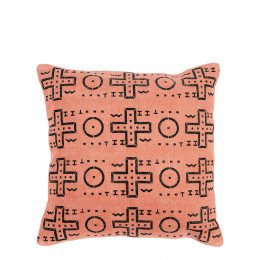 Coussin NINEKA orange brûlé