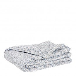 Dessus de lit ANANDA gris - 230 x 180 cm