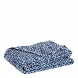 Dessus de lit GRACE indigo - 230 x 180 cm