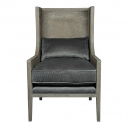 Fauteuil NILS gris foncé