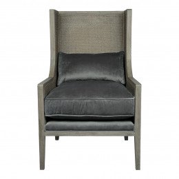 Fauteuil NILS gris foncé