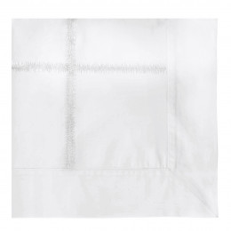 Taie d'oreiller GABRIELLE blanc - 65 x 65 cm