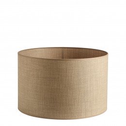 Abat-jour cylindrique beige - Diam. 40 cm