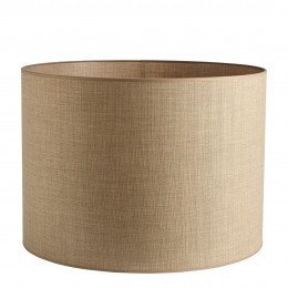 Abat-jour cylindrique beige - Diam. 55 cm