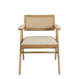 Fauteuil COLBY bas écru