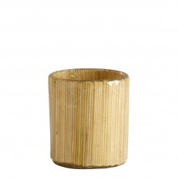 Photophore ADRIC naturel - Petit modèle