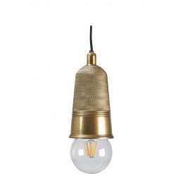 Suspension MALONE laiton antique
