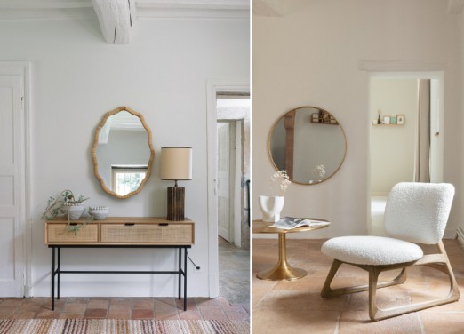 Comment intégrer un grand miroir dans votre intérieur ?